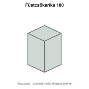 Füstcsőkarika 180