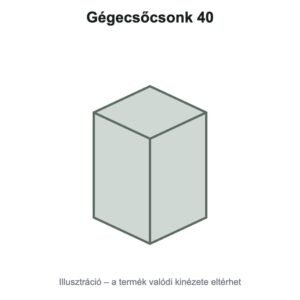 Gégecsőcsonk 40