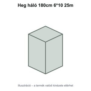 Heg háló 180cm 6*10 25m