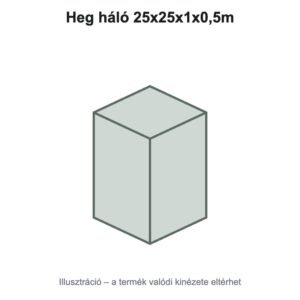 Heg háló 25x25x1x0,5m