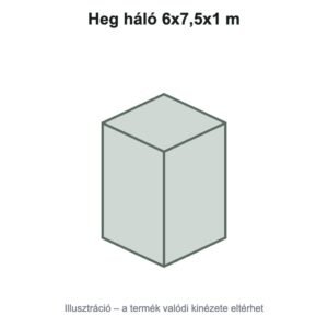 Heg háló 6x7,5x1 m