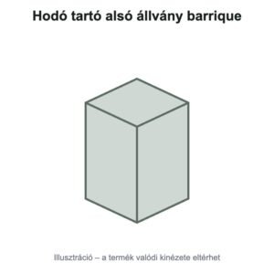 Hodó tartó alsó állvány barrique