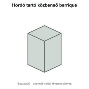 Hordó tartó közbenső barrique