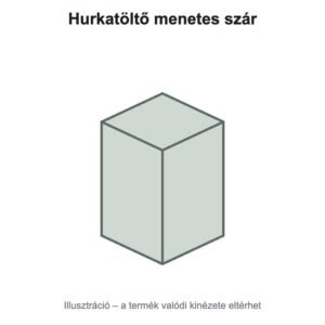 Hurkatöltő menetes szár