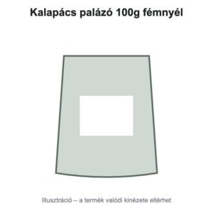 Kalapács palázó 100g fémnyél