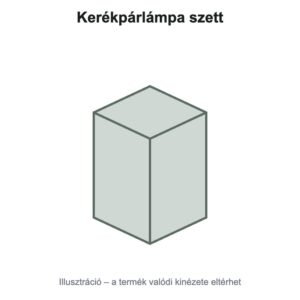 Kerékpárlámpa szett