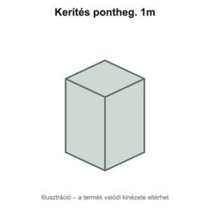 Kerítés pontheg. 1m