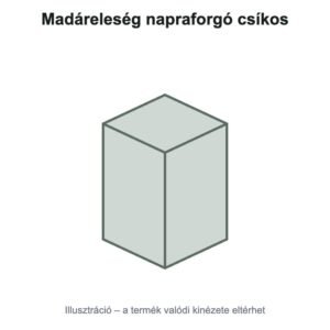 Madáreleség napraforgó csíkos
