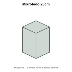 Mikrofedő 26cm