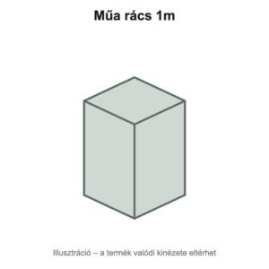 Műa rács 1m