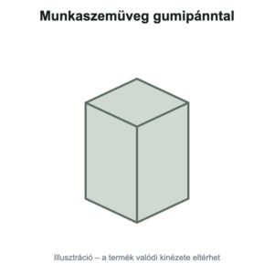 Munkaszemüveg gumipánntal