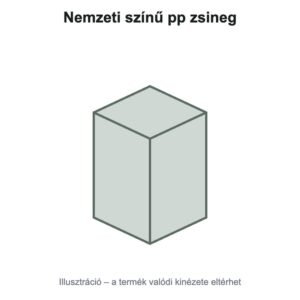 Nemzeti színű pp zsineg