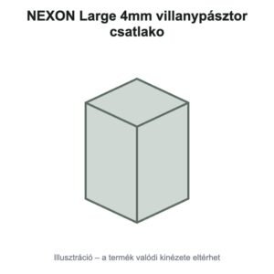 NEXON Large 4mm villanypásztor csatlako