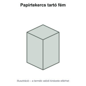 Papírtekercs tartó fém