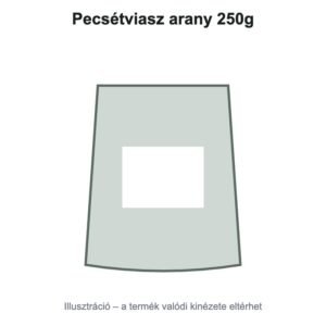 Pecsétviasz arany 250g