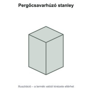 Pergőcsavarhúzó stanley