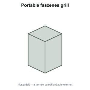 Portable faszenes grill