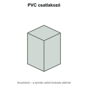 PVC csatlakozó