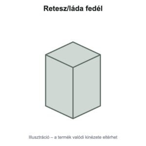 Retesz/láda fedél