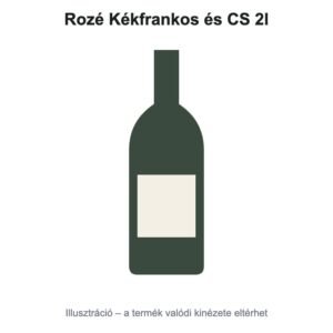 Rozé Kékfrankos és CS 2l