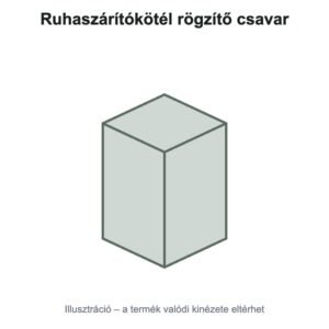 Ruhaszárítókötél rögzítő csavar