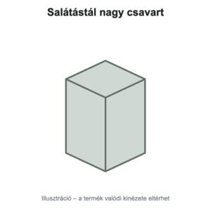 Salátástál nagy csavart