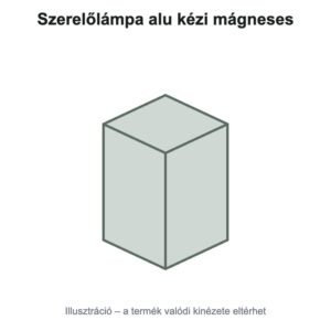 Szerelőlámpa alu kézi mágneses