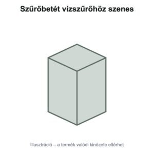 Szűrőbetét vízszűrőhöz szenes