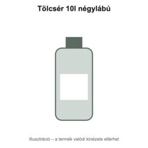 Tölcsér 10l négylábú