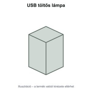 USB töltős lámpa