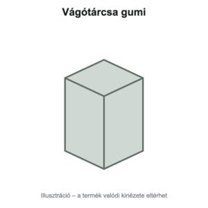 Vágótárcsa gumi