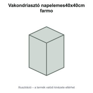 Vakondriasztó napelemes40x40cm farmo