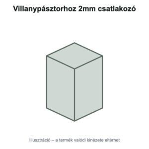 Villanypásztorhoz 2mm csatlakozó