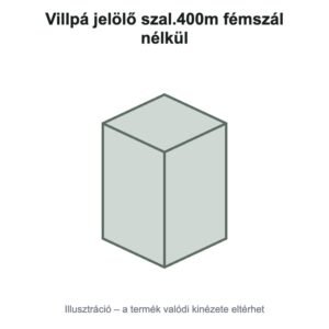 Villpá jelölő szal.400m fémszál nélkül