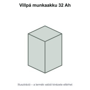 Villpá munkaakku 32 Ah