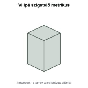 Villpá szigetelő metrikus