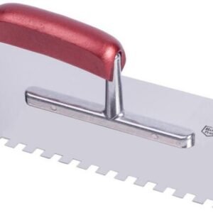 Inox fogazott glettelő 280×130 mm