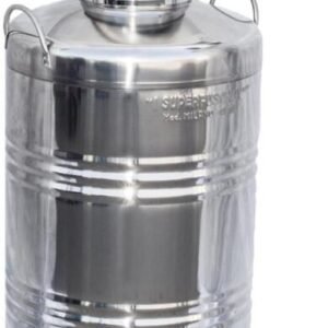 Inox füles kanna 15 l
