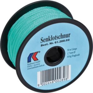 Kaufmann kőműves zsinór Ø 1,7 mm, 100 m, zöld