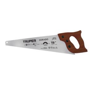 Kézifűrész 450 mm, fa markolattal (Truper STD-18)