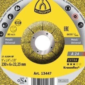 Klingspor A 24 Extra tisztítókorong 115 × 6 mm