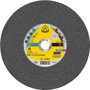 Klingspor vágókorong 230 × 1,9 mm A46 TZ, acél/inox
