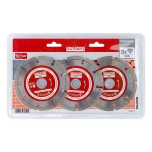 Kreator gyémánt vágókorong 125 mm, 3 db KRT080101