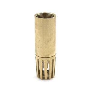 Lábszelep 3/4", rézkosaras