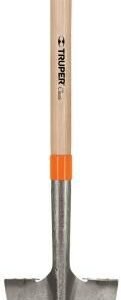 Lapos ásó D-markolattal, 108 cm (Truper PES)