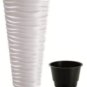 Lofly virágcserép 39 cm, fehér (Prosperplast)