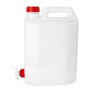 Műanyag kanna 20 l, csapos, fehér (ICS)