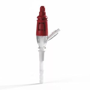 Műanyag töltőgép harmonikás fejtőcsővel