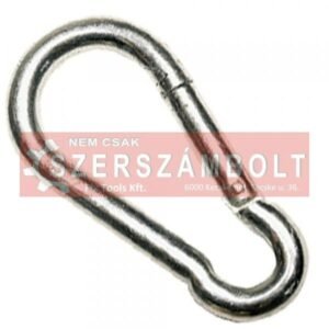 Nikkelezett forgós karabiner 100 mm