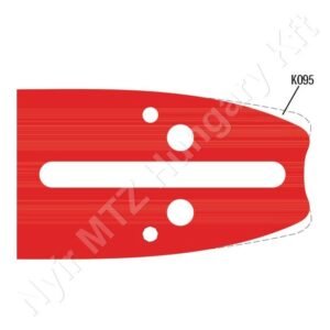 Oregon AdvanceCut láncvezető 45 cm (18"), .325" – 1,3 mm, 72 szem, Husqvarna
